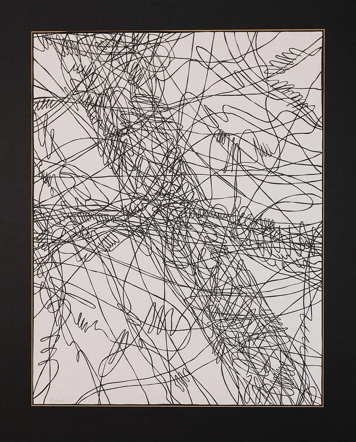 Image of Current by Olha Hnativ, size: 70х50, made of Paper, papercutting, Papercut medium, from Lviv, priced at $700