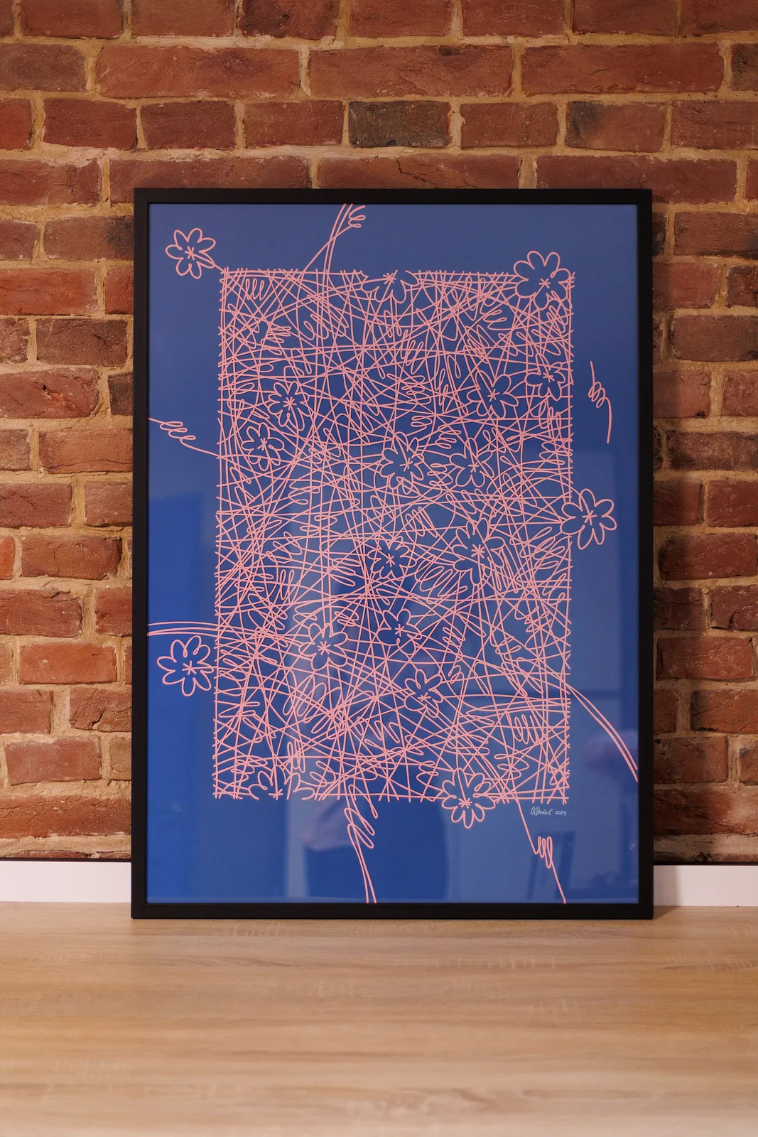 Image of April by Olha Hnativ, size: 100x70cm, made of Paper, papercutting, Papercut medium, from Lviv, priced at $950 Photo 3 of 4.