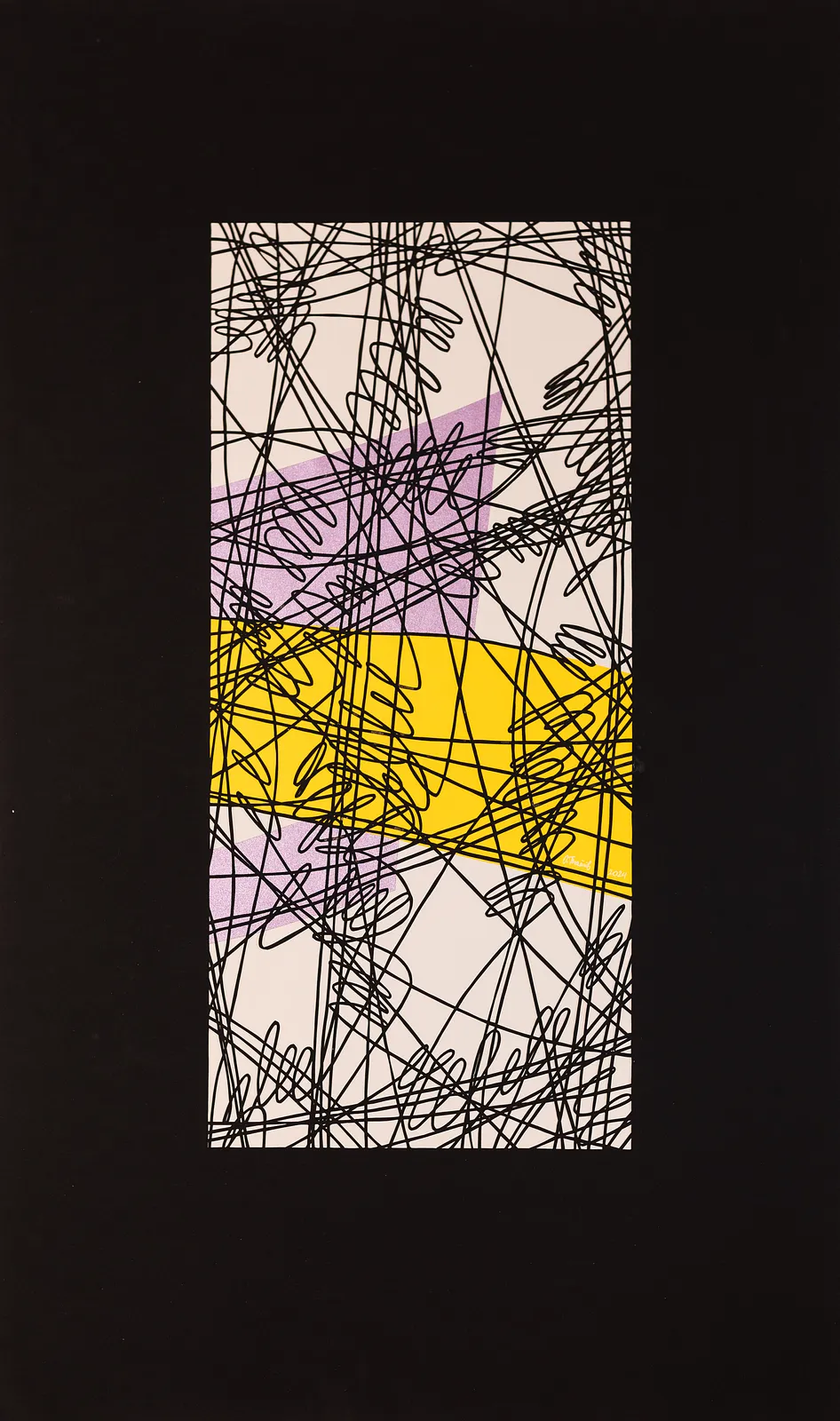 Image of Appliqué 3 by Olha Hnativ, size: 100x60cm, made of Paper, papercutting, Papercut medium, from Lviv, priced at $650 Photo 1 of 3.