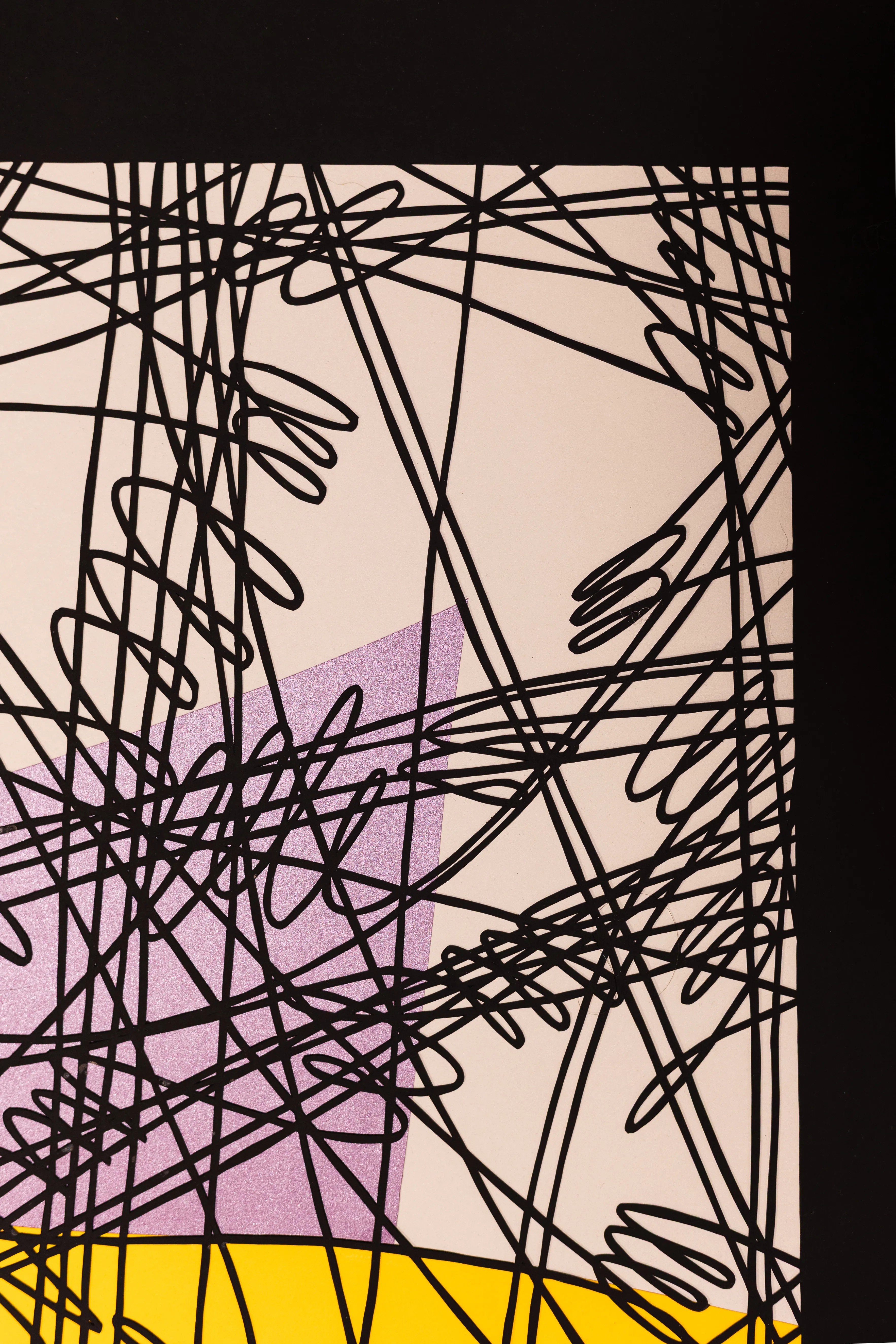 Image of Appliqué 3 by Olha Hnativ, size: 100x60cm, made of Paper, papercutting, Papercut medium, from Lviv, priced at $650 Photo 2 of 3.