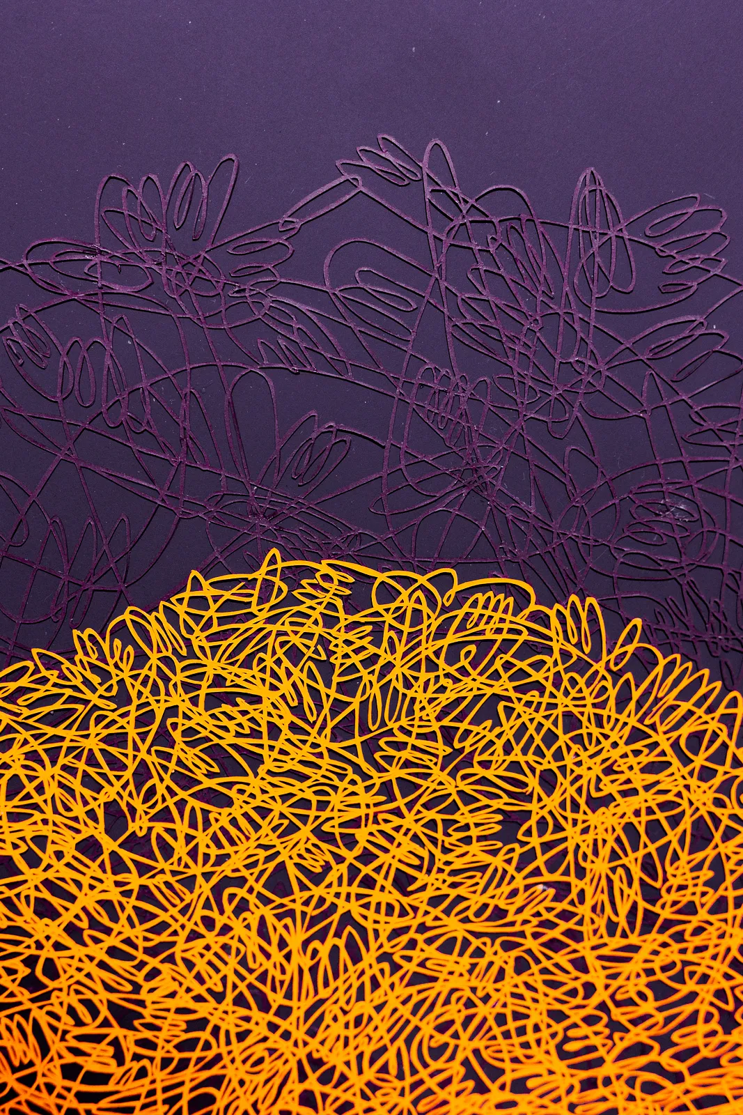 Image of Radiance 2 by Olha Hnativ, size: 60х60, made of Paper, papercutting, Papercut medium, from Lviv, priced at $1600 Photo 3 of 4.