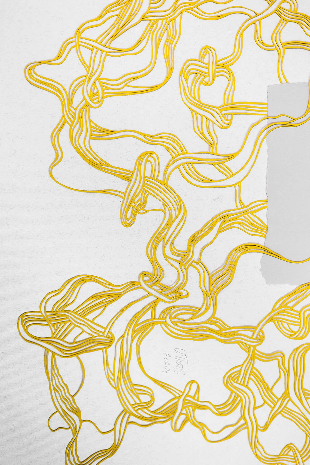 Image of Resistance by Olha Hnativ, size: 80х70, made of Paper, papercutting, Papercut medium, from Lviv, priced at $700 Photo 2 of 4.